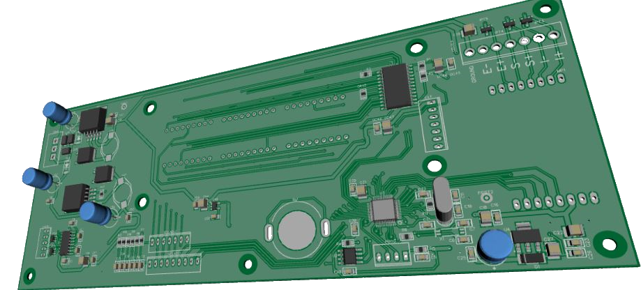 CAD 3D PCB CS5530ECK Eletrônica