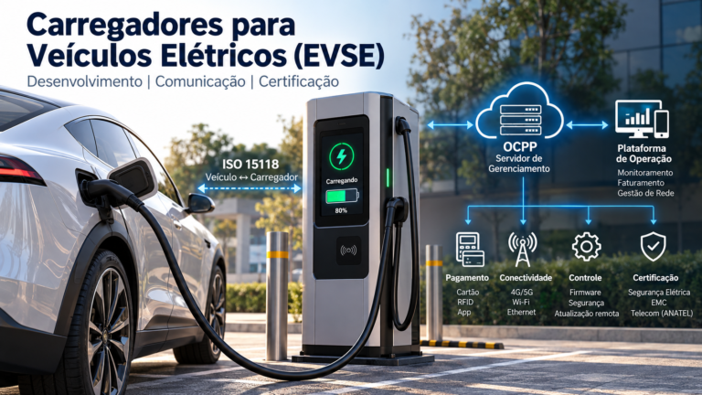 Electric vehicle charger (EVSE) architecture