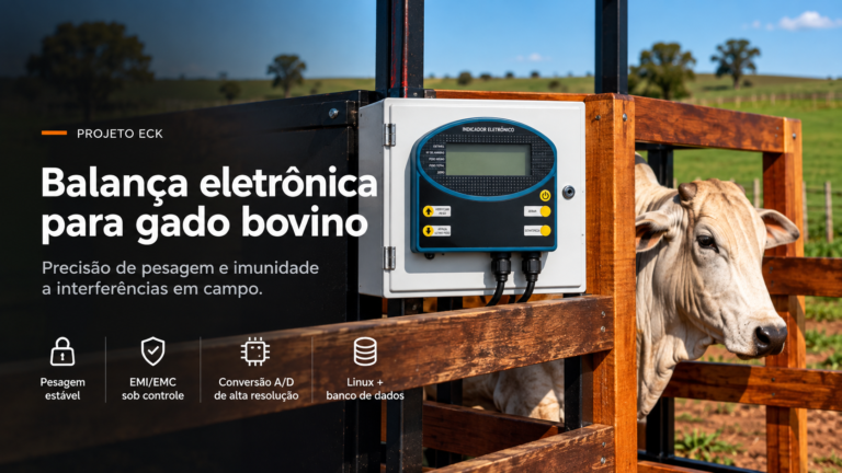 Balança de tronco para gado bovino