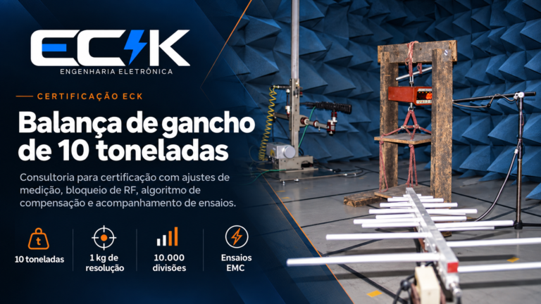 Consultoria para certificação de balança de gancho de 10 toneladas